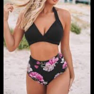 Cupshe size large like new halter bikini
